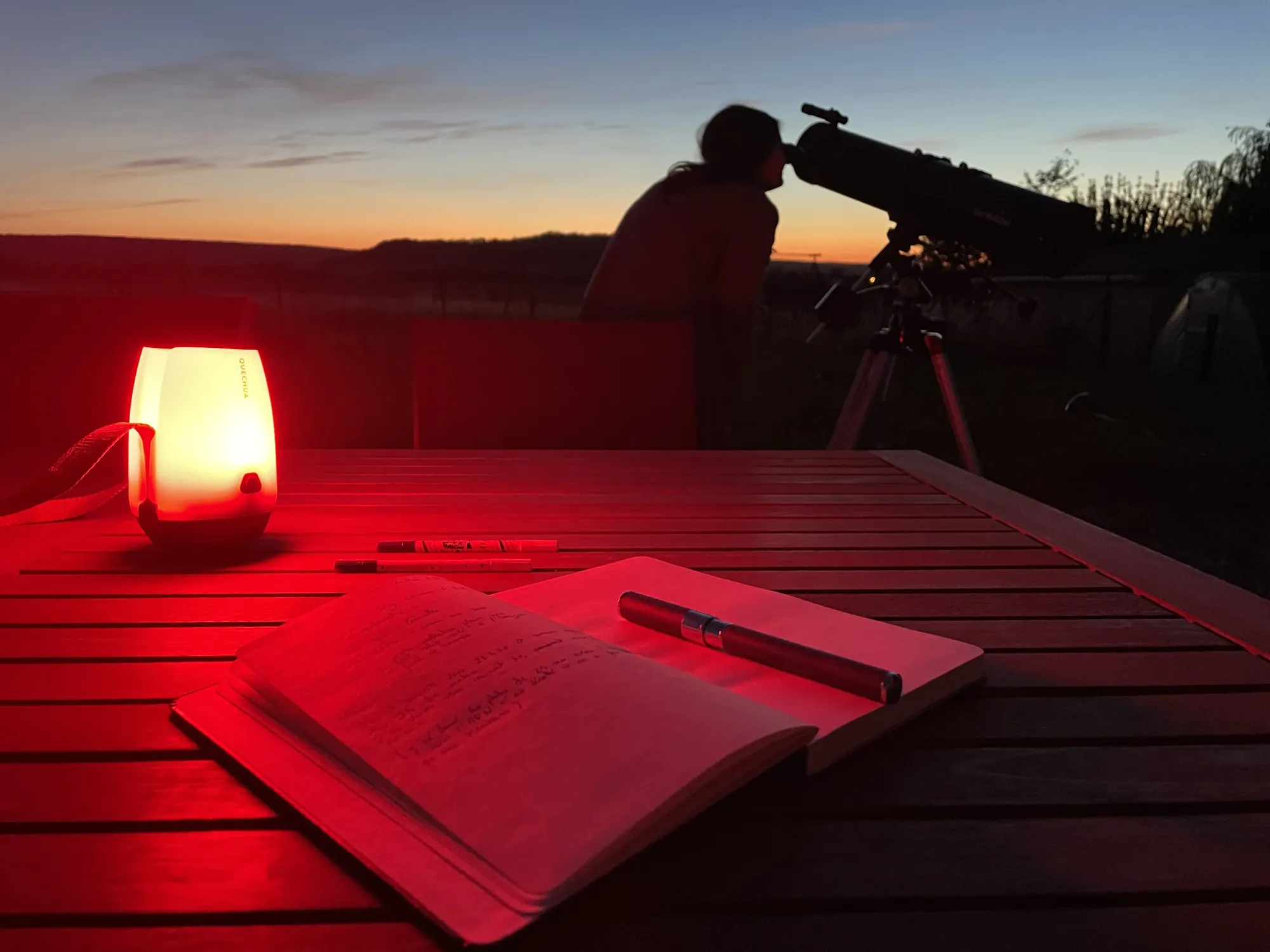 compte rendu d'observation astronomique