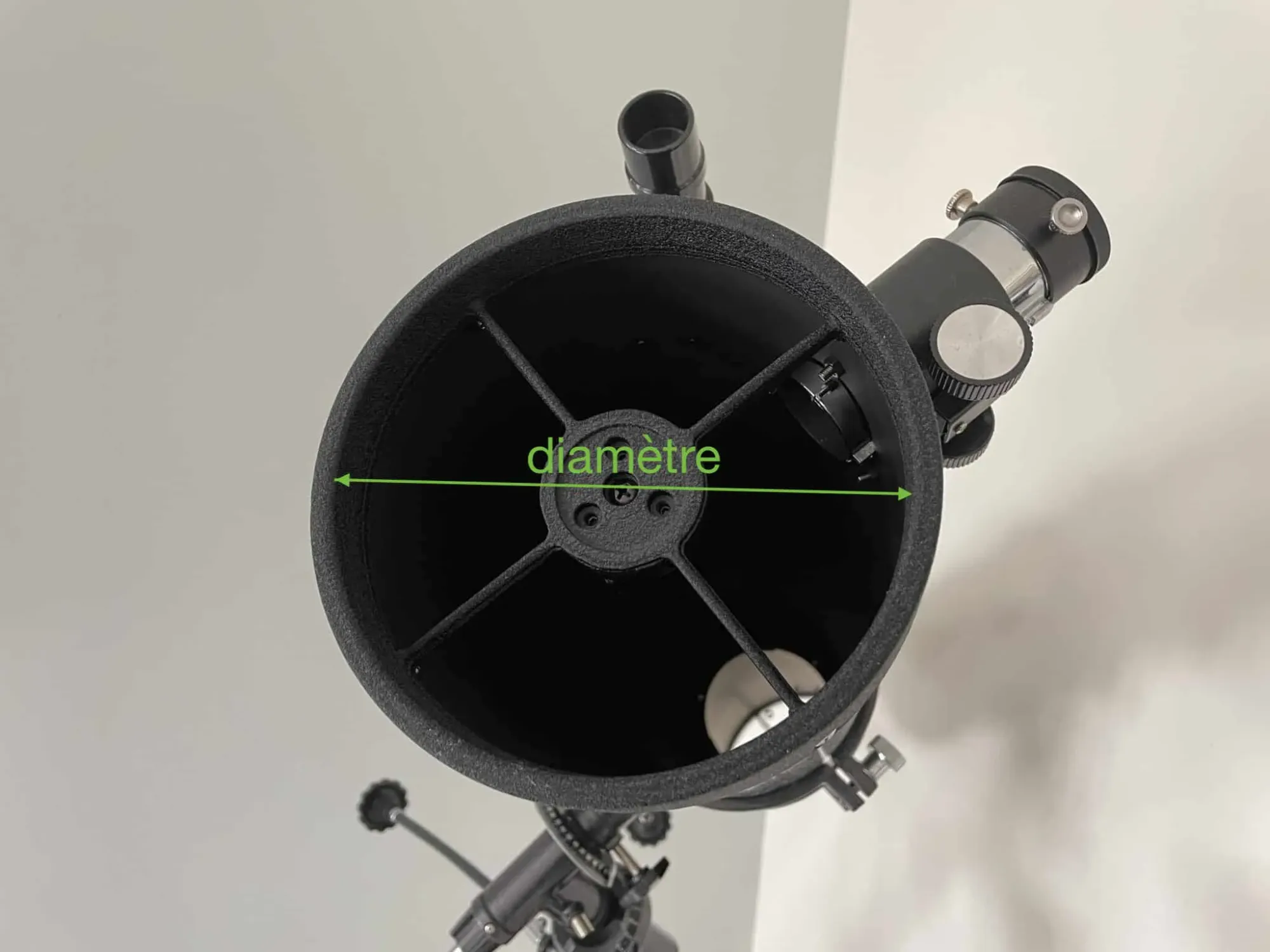 diamètre télescope