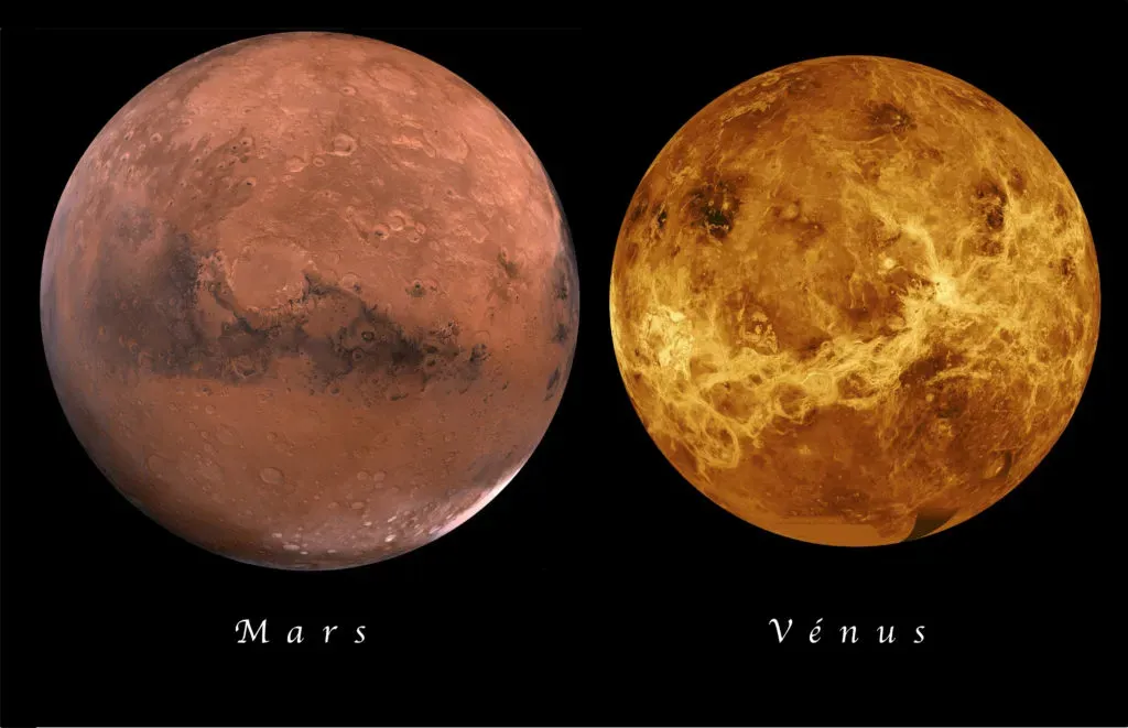 Mars et Vénus