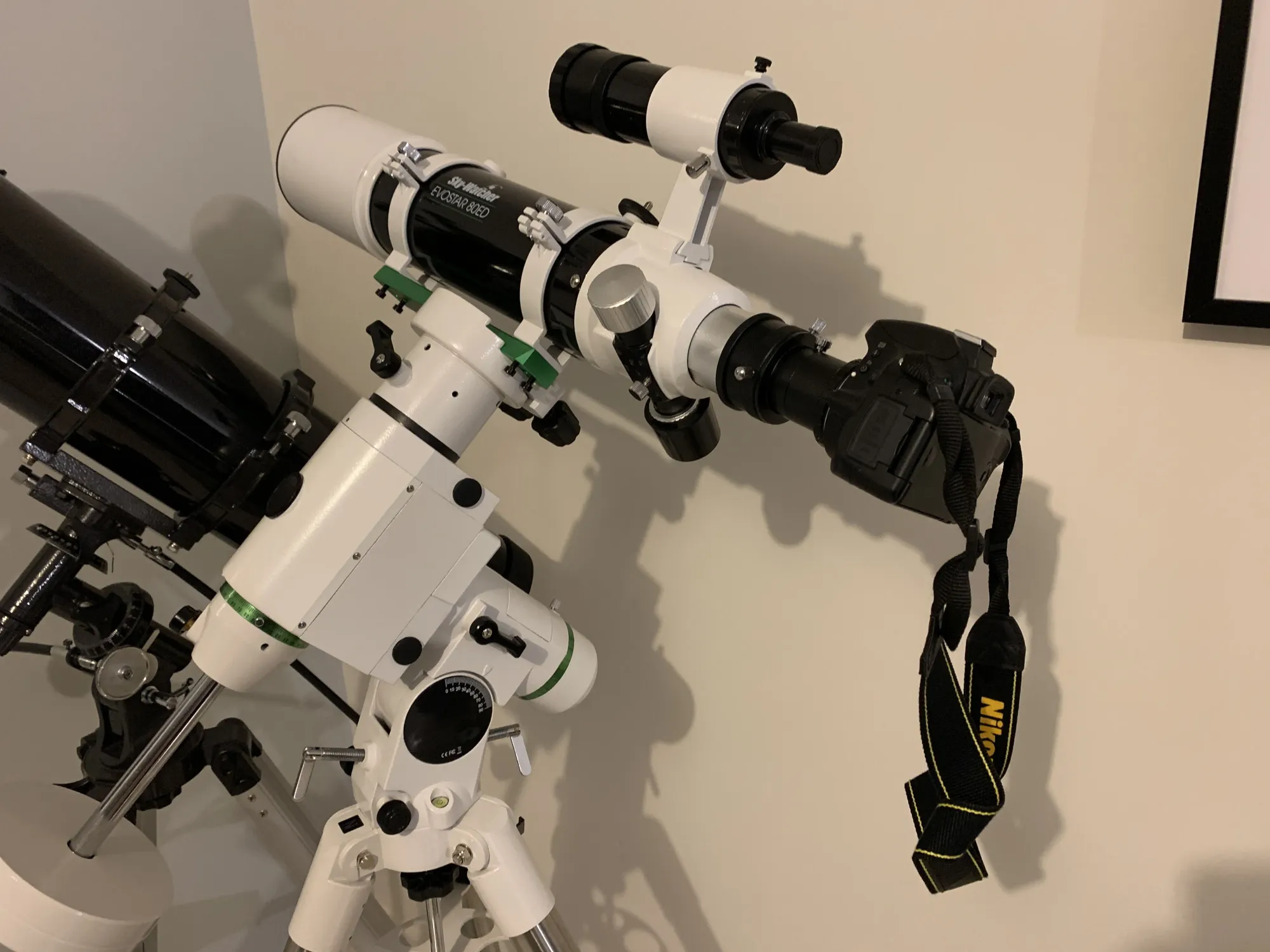 astrophoto au foyer d'un télescope