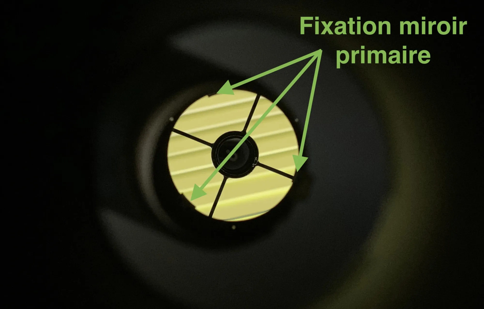 réglage collimation