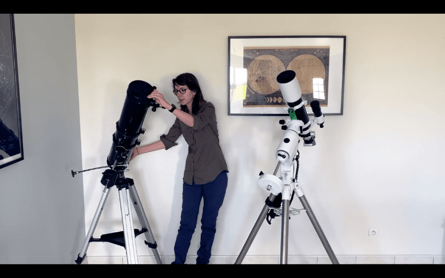 telescope horizontal